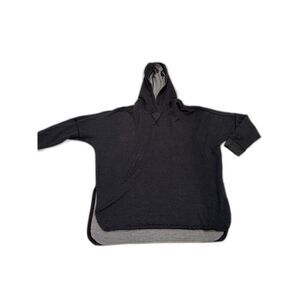 The North Face Dark Heather Gray Hoodie Size Medium Oversized